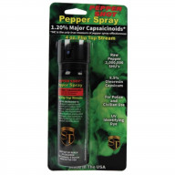 Pepper Shot 1.2% MC 4 oz pepper spray stream flip top