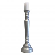 Everly Candle Holders Silver