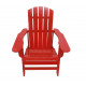 ADIRONDACK Chair- Red