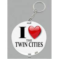 I Heart The Twin Cities Power Bank Key-Chain