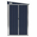 vidaXL Wall-mounted Garden Shed Anthracite 46.5