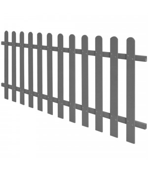 vidaXL Picket Fence WPC 78.7