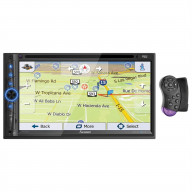 Farenheit 7 LCD DDin Navigation Indash DVD Player Bluetooth Android phonelink remote