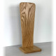 Wooden Mallet Hand Sanitizer Dispenser Oak Countertop Stand, Light Oak