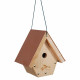 Coppertop Hanging Wren House, 1 Hole Size