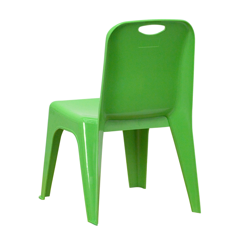 Flash Furniture Green Plastic Stackable School Chair with